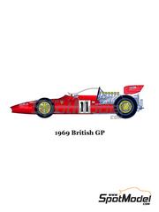 Car scale model kits / Formula 1 / 1/20 scale / 60s years: New